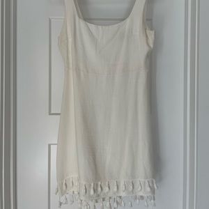 Women’s white dress